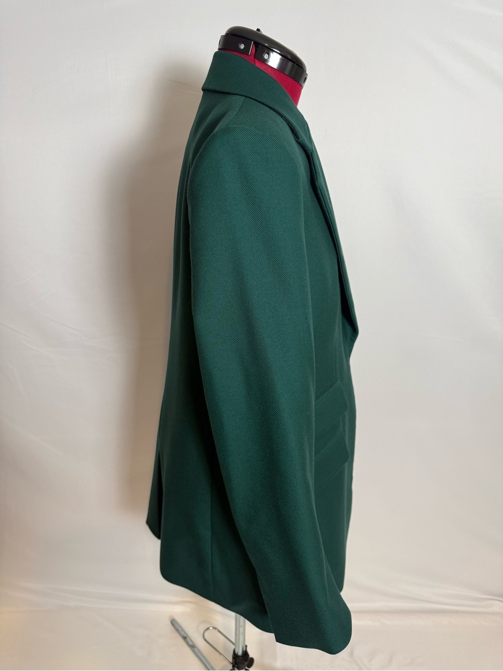 NWOT Banana Republic Lido Blazer Women's Size 12 Paris Green 100% Wool - Picture 6 of 15